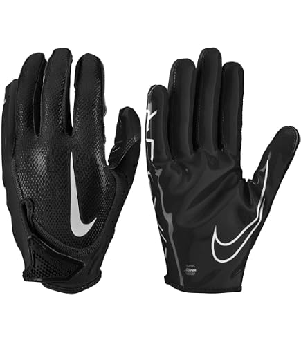 Nike Vapor Jet 7.0 Football Gloves Black | Black | White Small